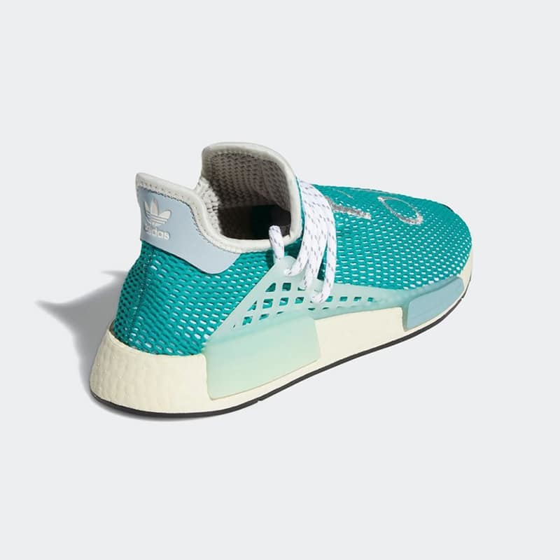 Pharrell Williams x adidas NMD HU Dash Green Q46466 Grailify